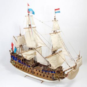 Zeven Provincien (Walnut) Wooden Model Ship Kit - Kolderstok (KOL4)