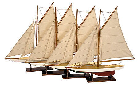 Small Sailing Model Ship