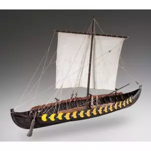 Viking Gokstad Model Ship Kit Scale 1 to 35 - Dusek (D006)