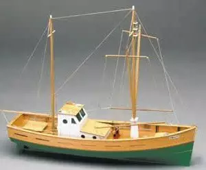 Amalfi. Mediterranean Fishing Boat Kit - Mantua Models (702)