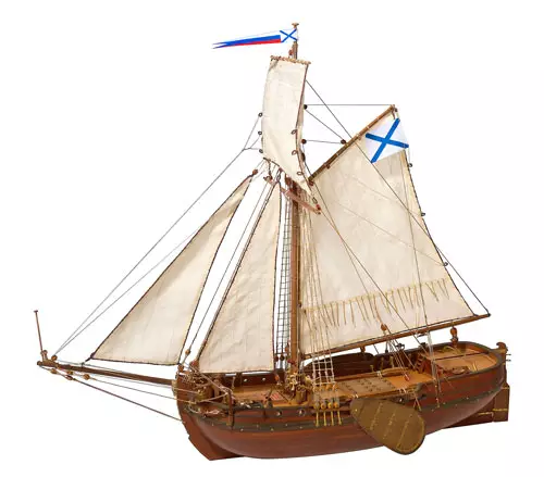 Deck-Boat St. Gabriel 1728 Ship Model Kit - Master Korabel (MK0301)