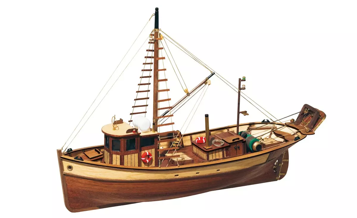 Palamos Fishing Model Boat Kit - Occre (12000)